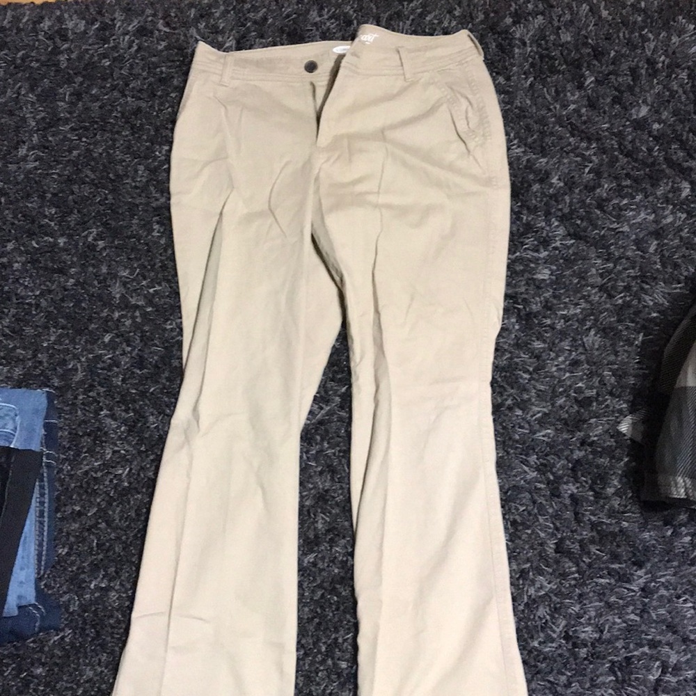 Old navy Khakis!